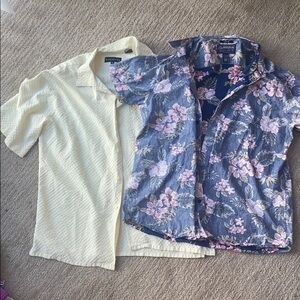 Bundle - Two casual men’s dress shirts!
